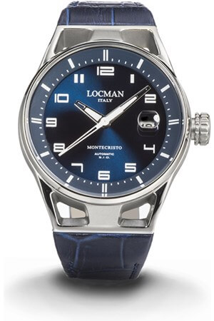 Locman Montecristo 41mm 0541A02S-00BLWHPB watch