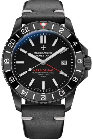 Meccaniche Veneziane Nereide GMT Ardesia watch