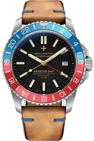 Meccaniche Veneziane Nereide GMT Diaspro Classic watch