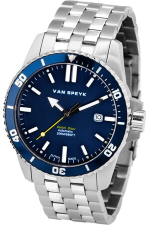 Van Speyk Dutch Diver Blue watch