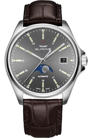 Glycine Combat Classic Moon Phase GL0114
